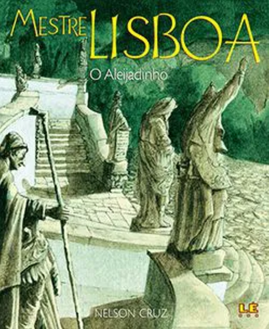 Capa do livro Mestre Lisboa - O Aleijadinho.