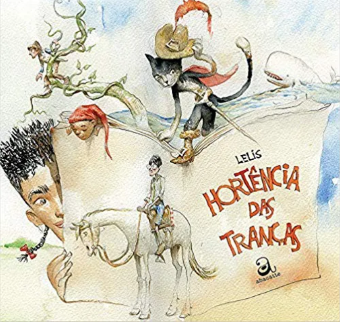 Capa do livro Hortência das Tranças.