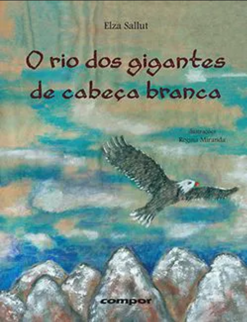 Capa do livro O rio dos gigantes de cabeça branca.