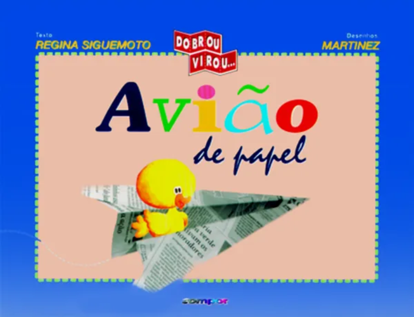 Capa do livro Avião de papel.