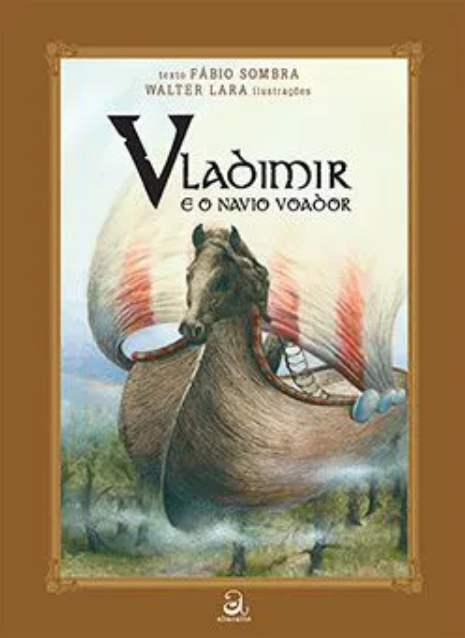 Capa do livro Vladimir e o navio voador.