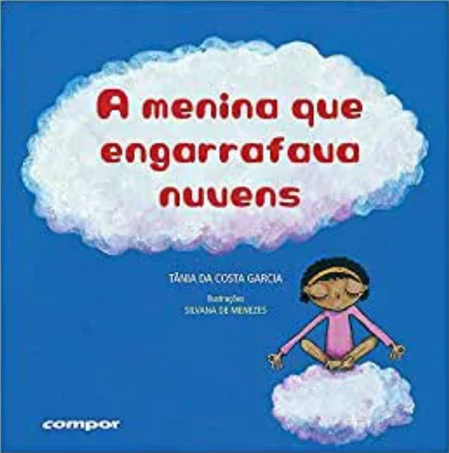 Capa do livro A menina que engarrafava nuvens.