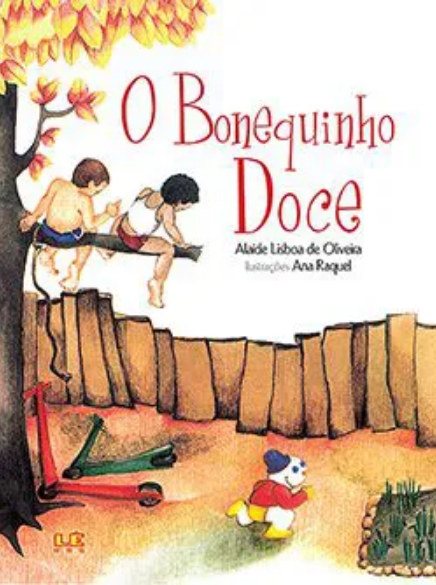 Capa do livro O bonequinho doce.